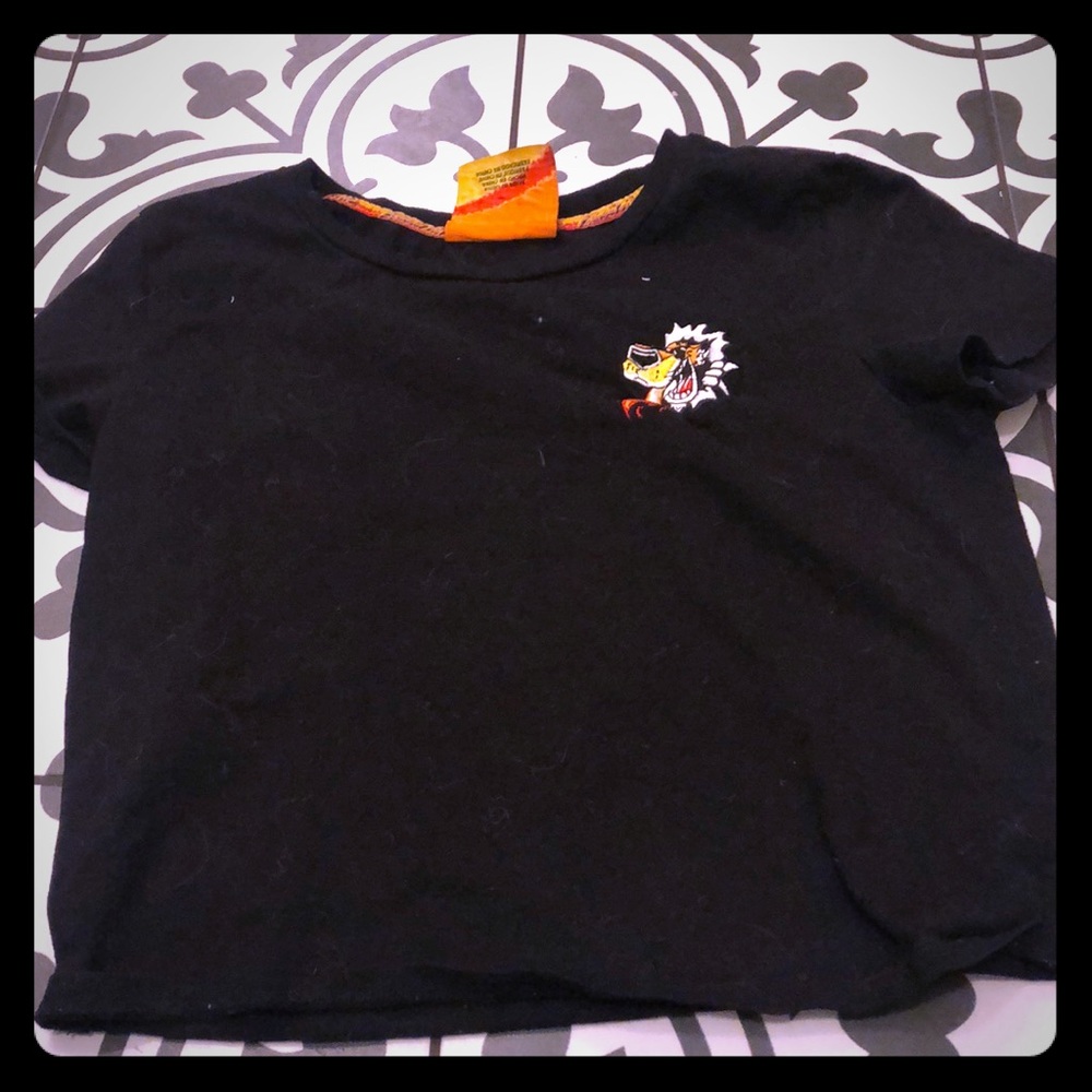 Forever 21 black hot Cheetos t shirt